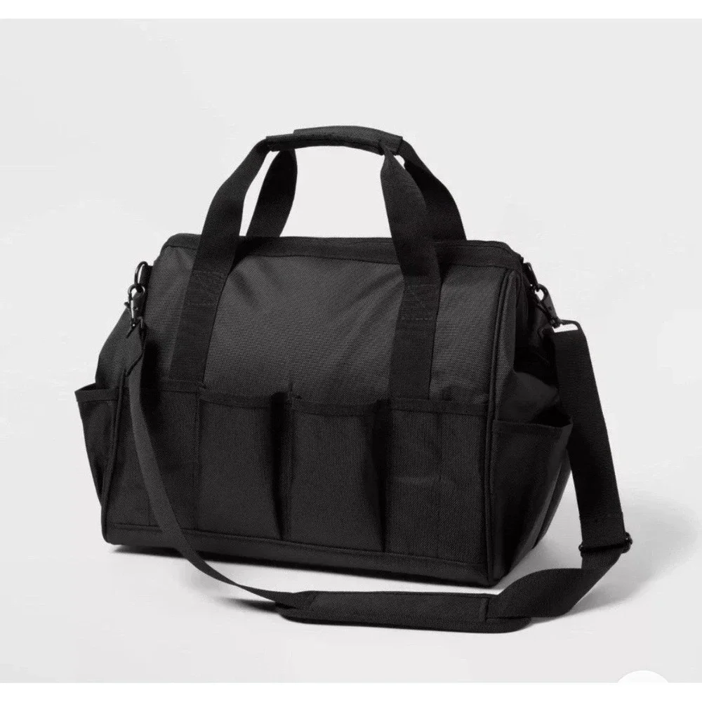 The Heavy Duty Tool Bag is a versatile storage solution for organizing tools wit